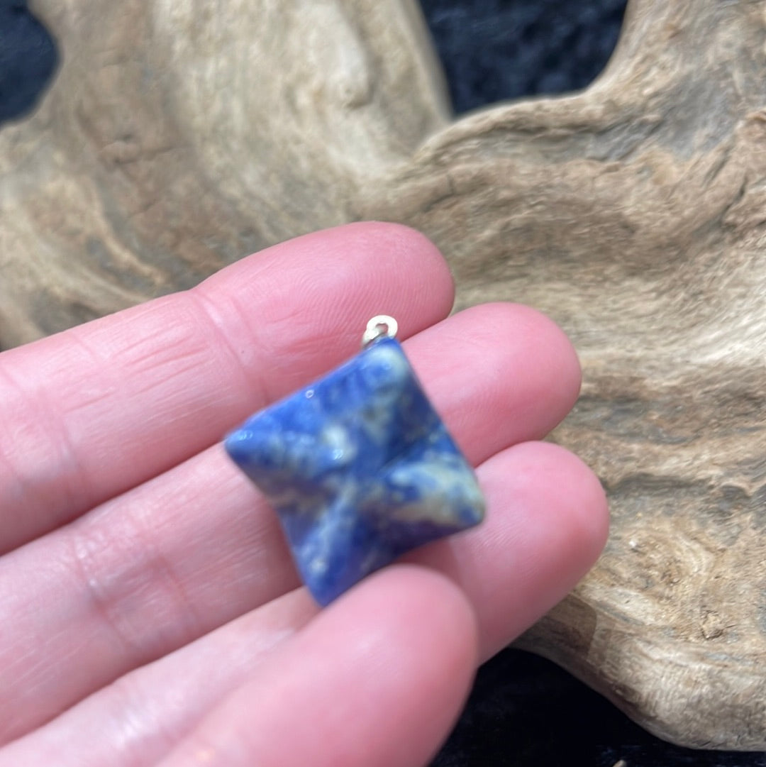 Assorted shaped crystal pendants