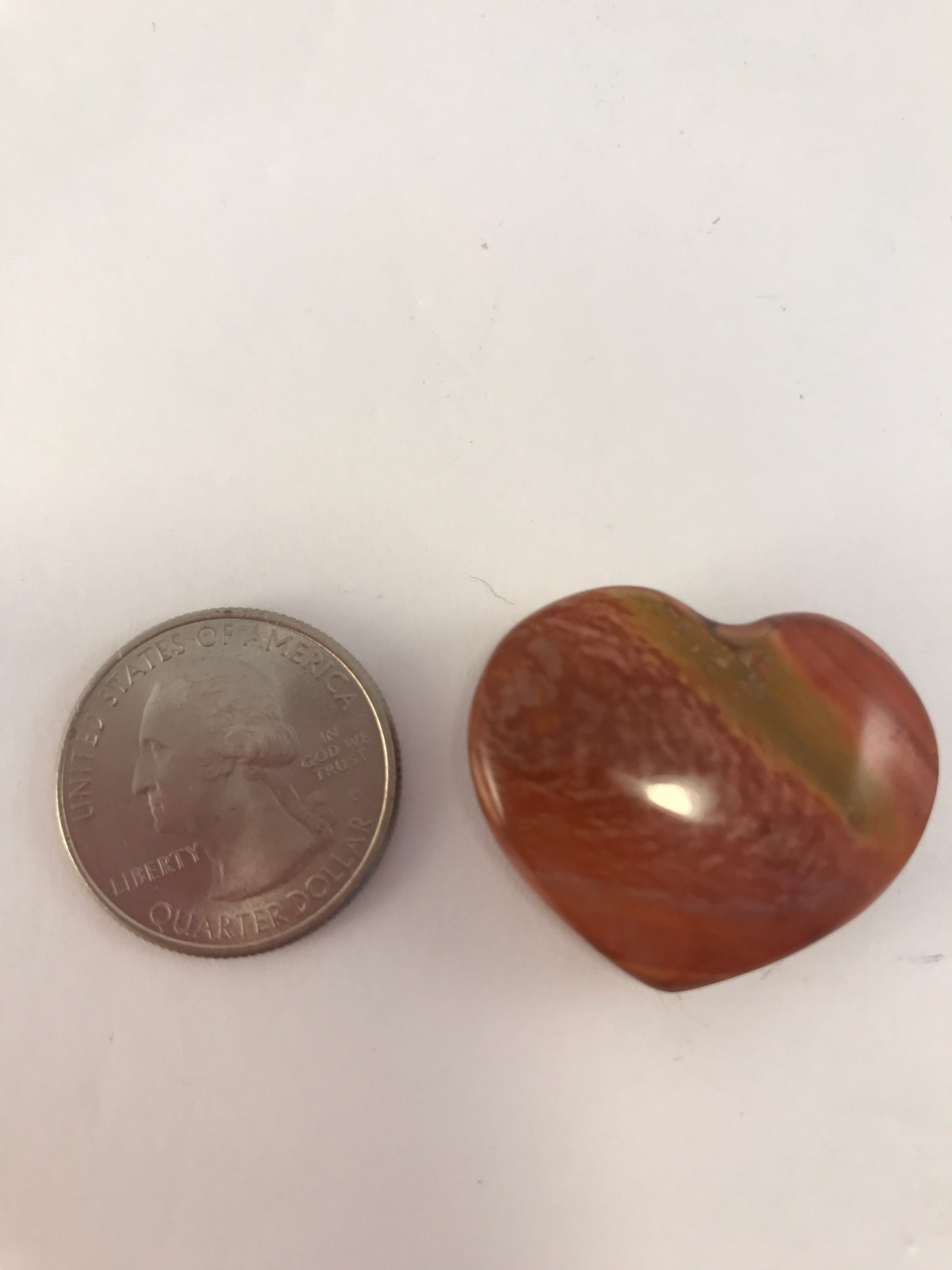 Assorted gemstone hearts