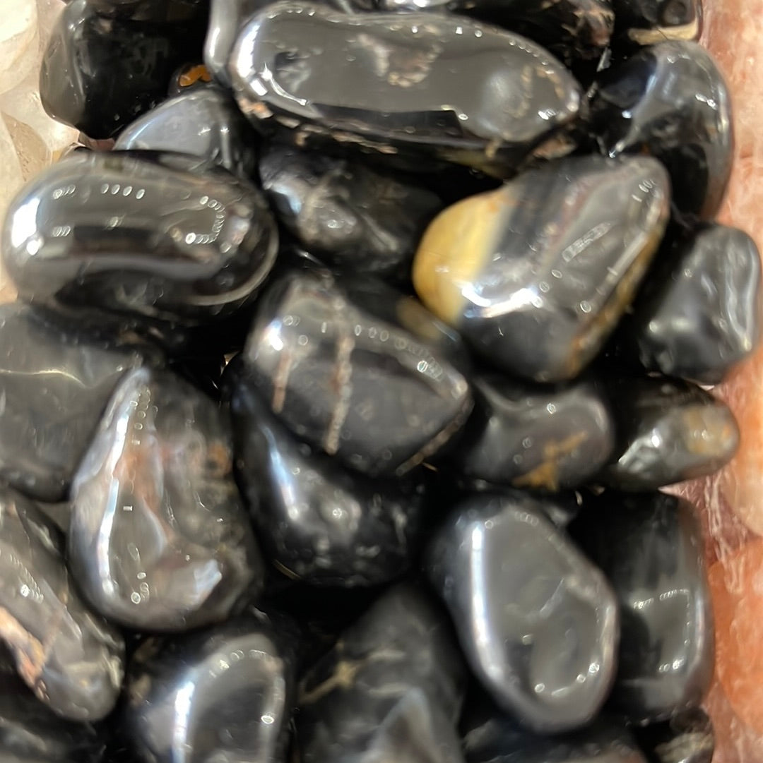 Tumbled Black Onyx
