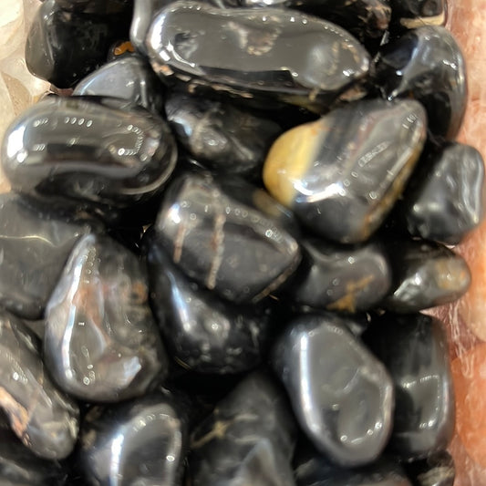 Tumbled Black Onyx