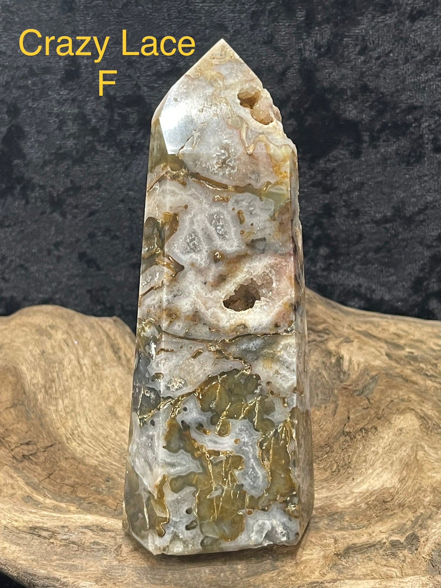 Druzy Agate towers