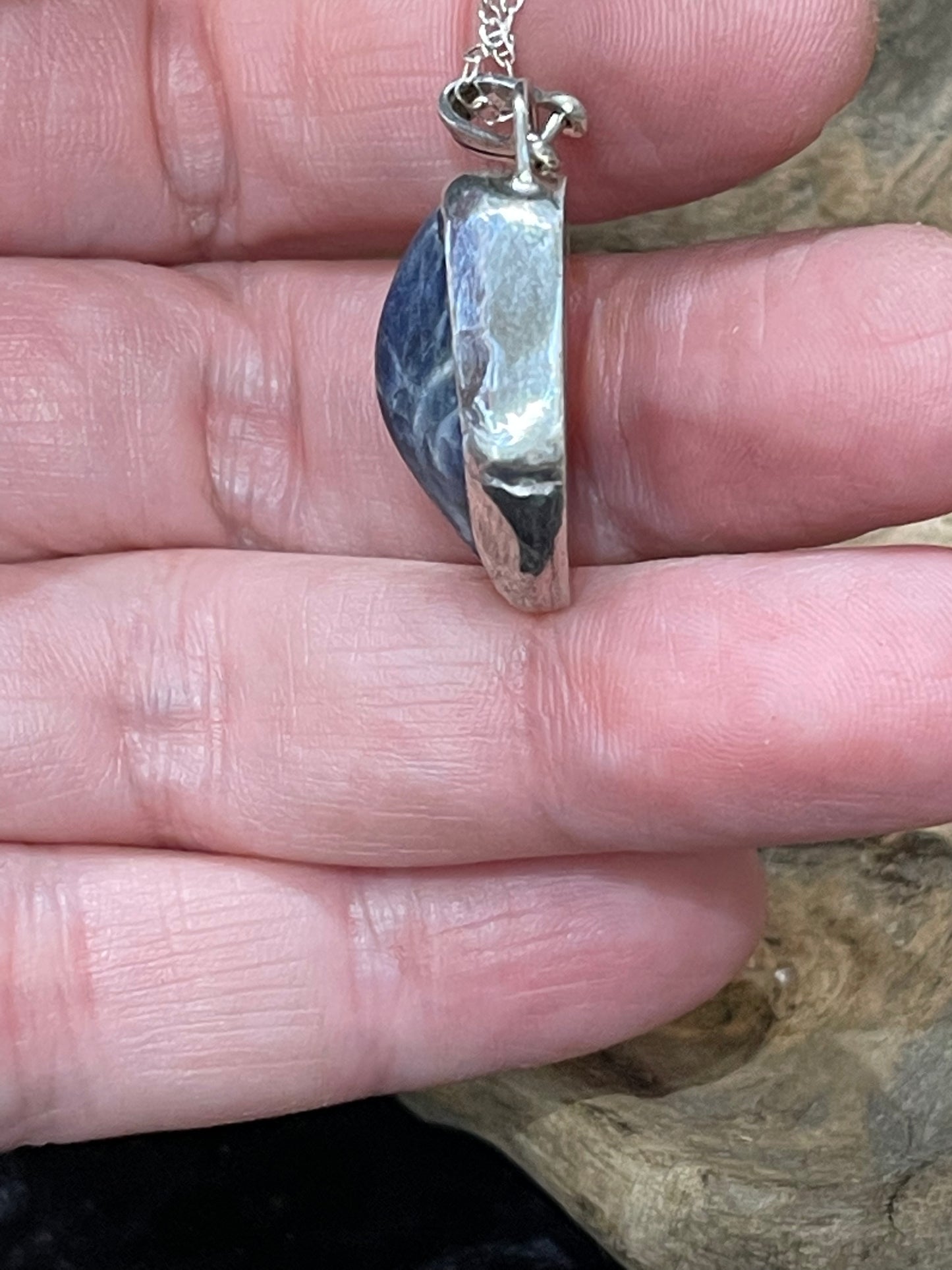 Handmade Silver Gemstone Pendants