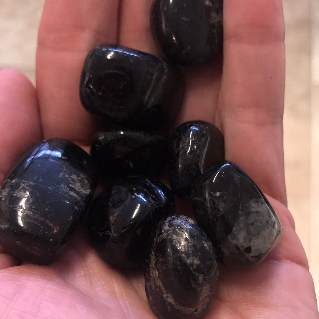 Tumbled Black Tourmaline