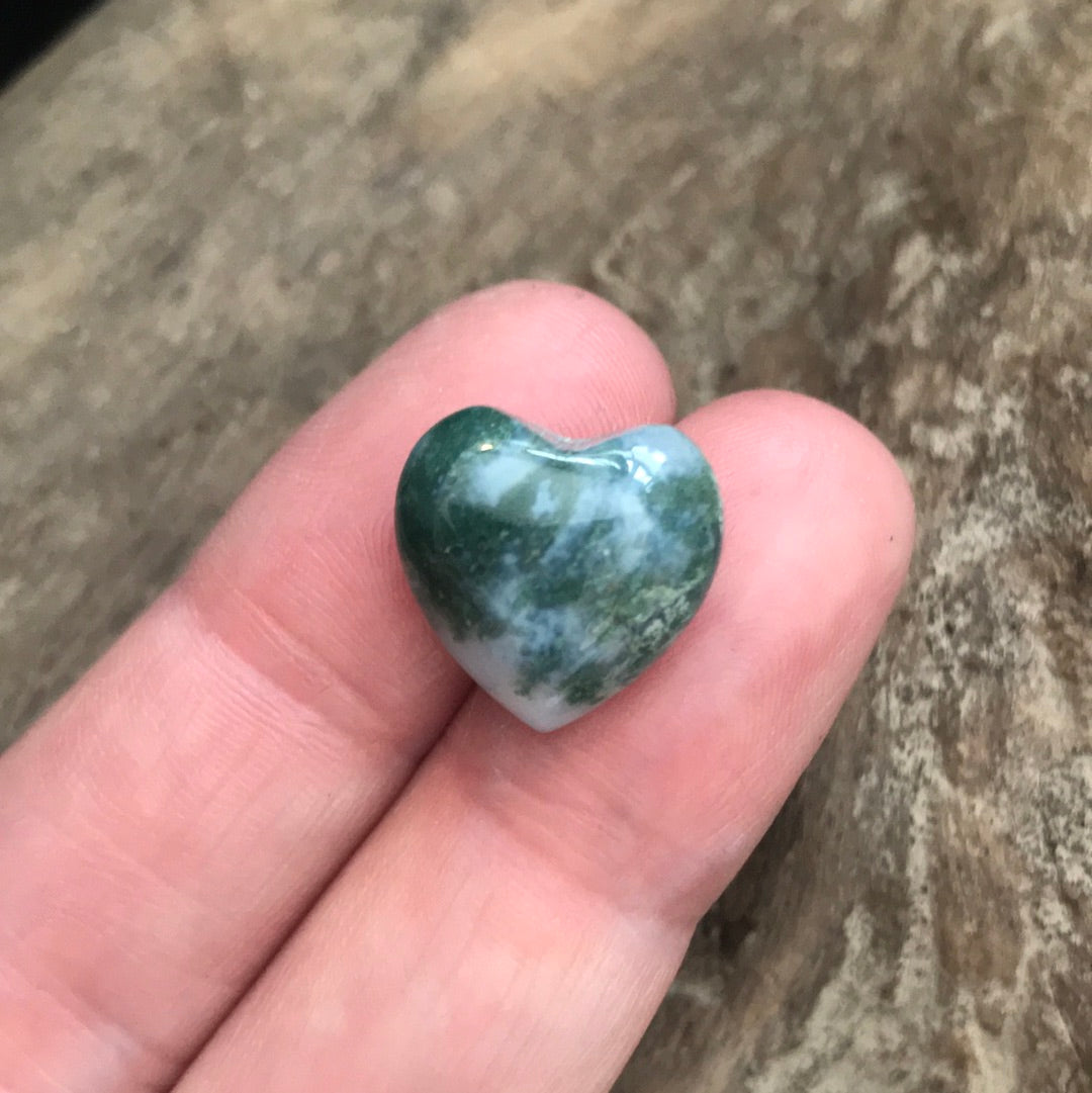 Mini gemstone hearts
