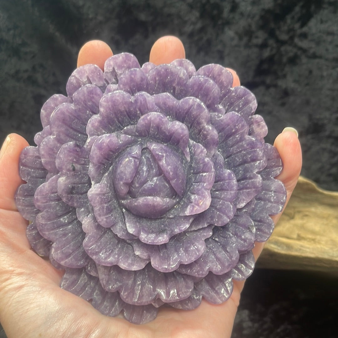 Gemstone flower blossoms