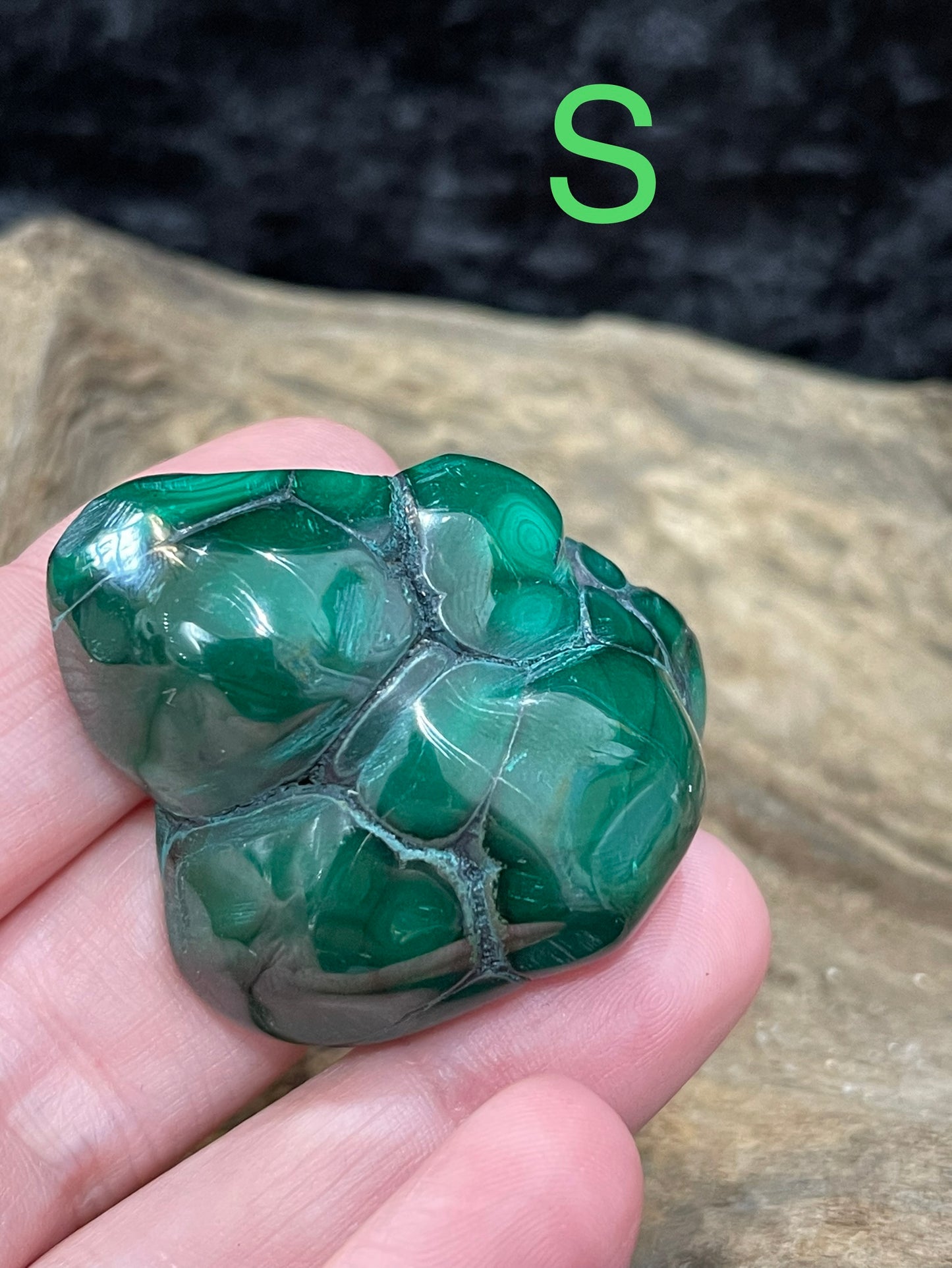 Malachite - polished chunks