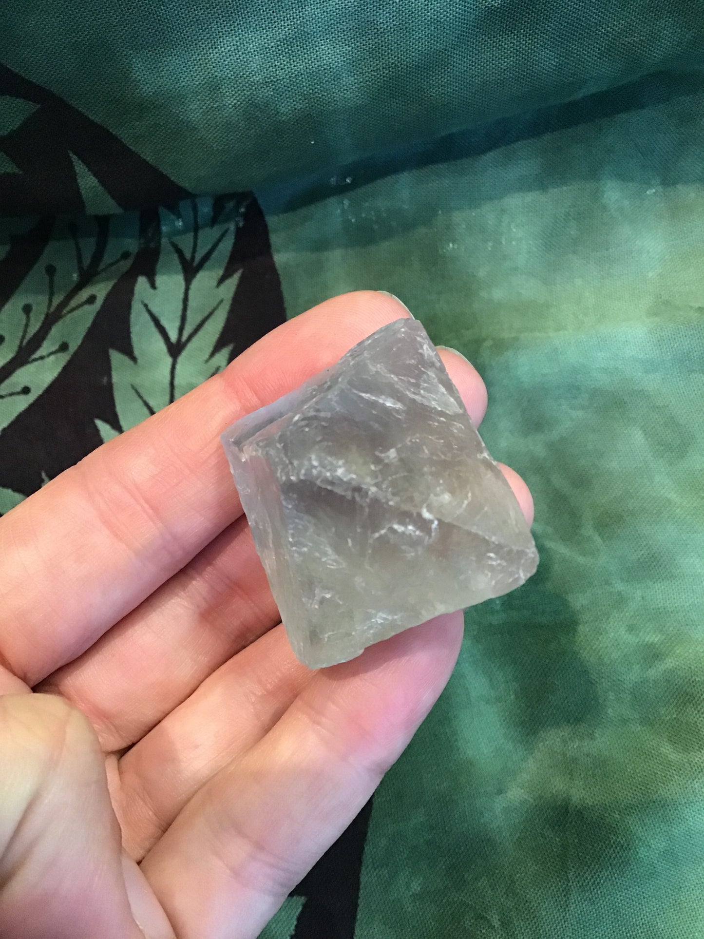 Fluorite octahedron