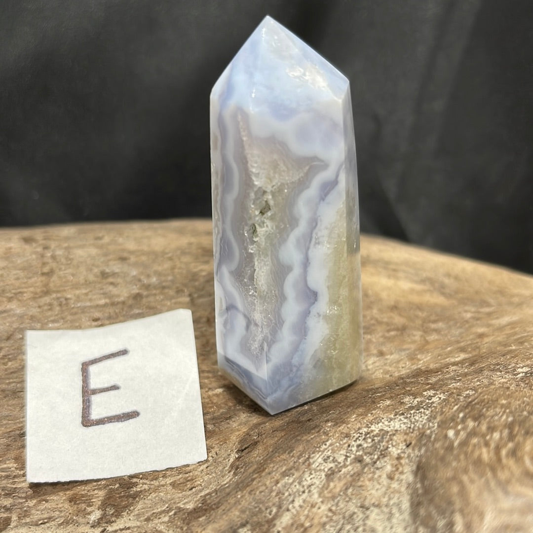 Blue Lace Agate tower