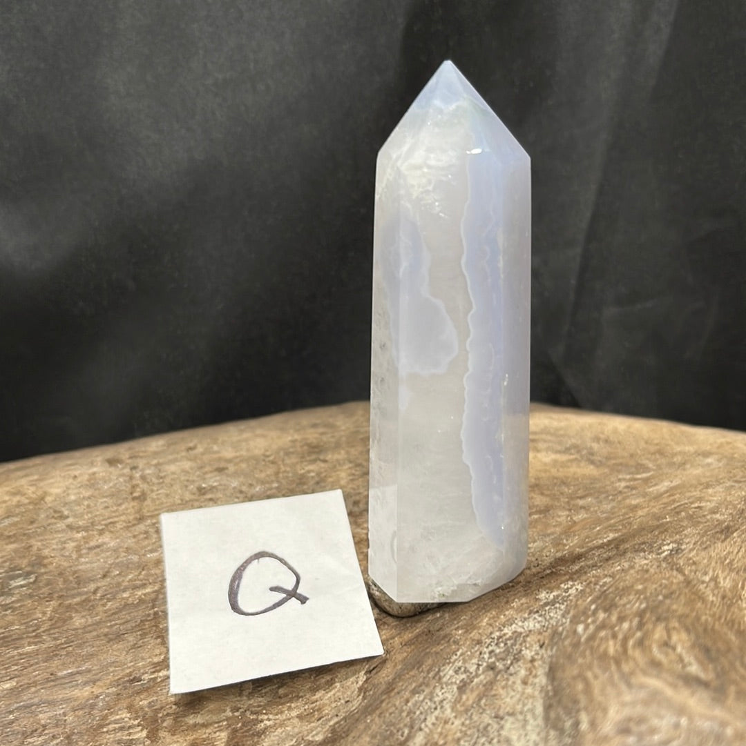 Blue Lace Agate tower