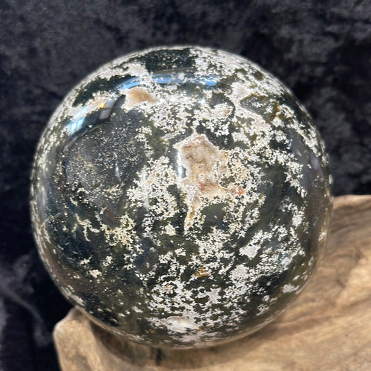 Ocean jasper jumbo hearts and spheres