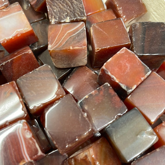 Carnelian cube