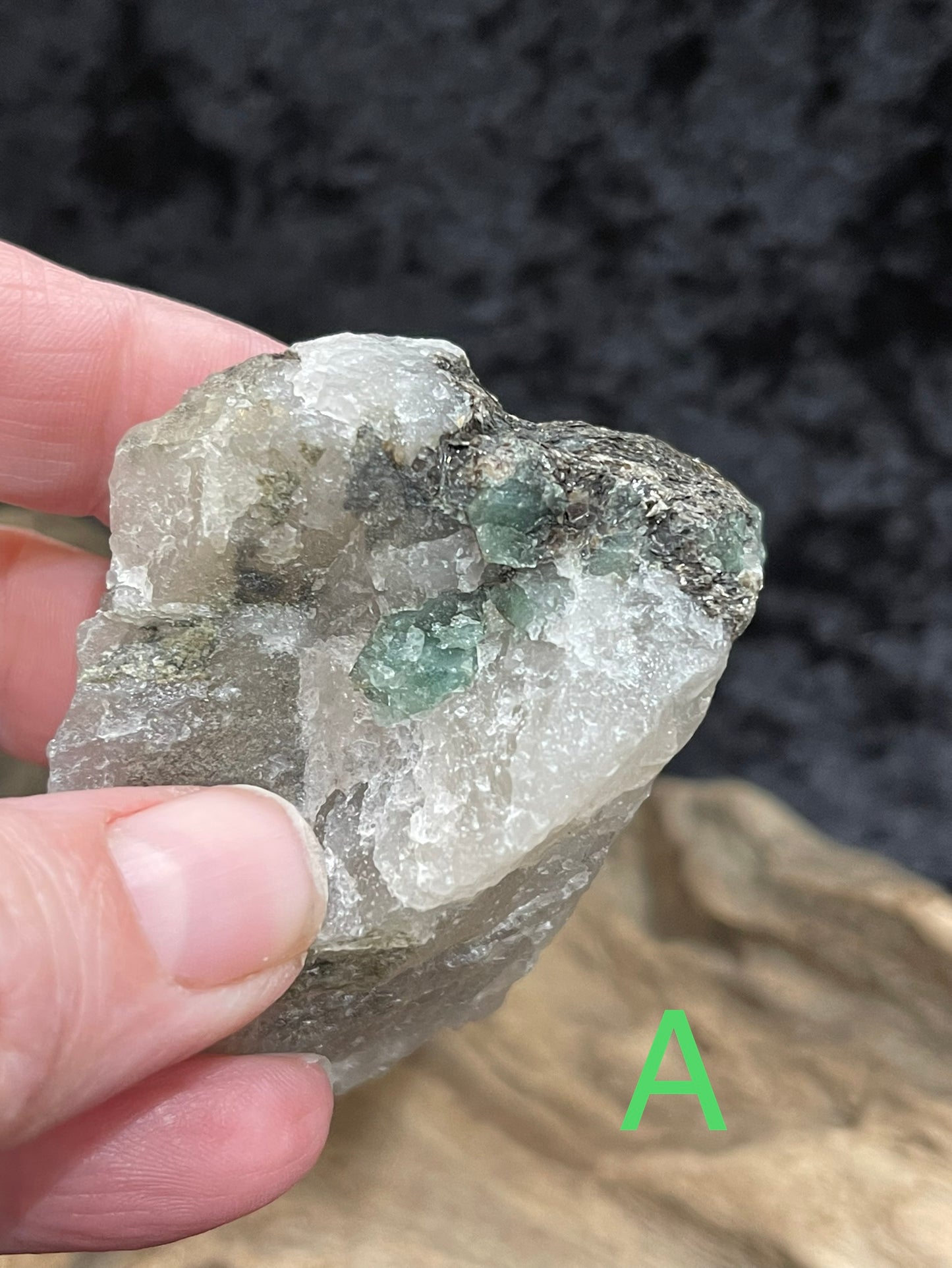 Raw/rough Emerald