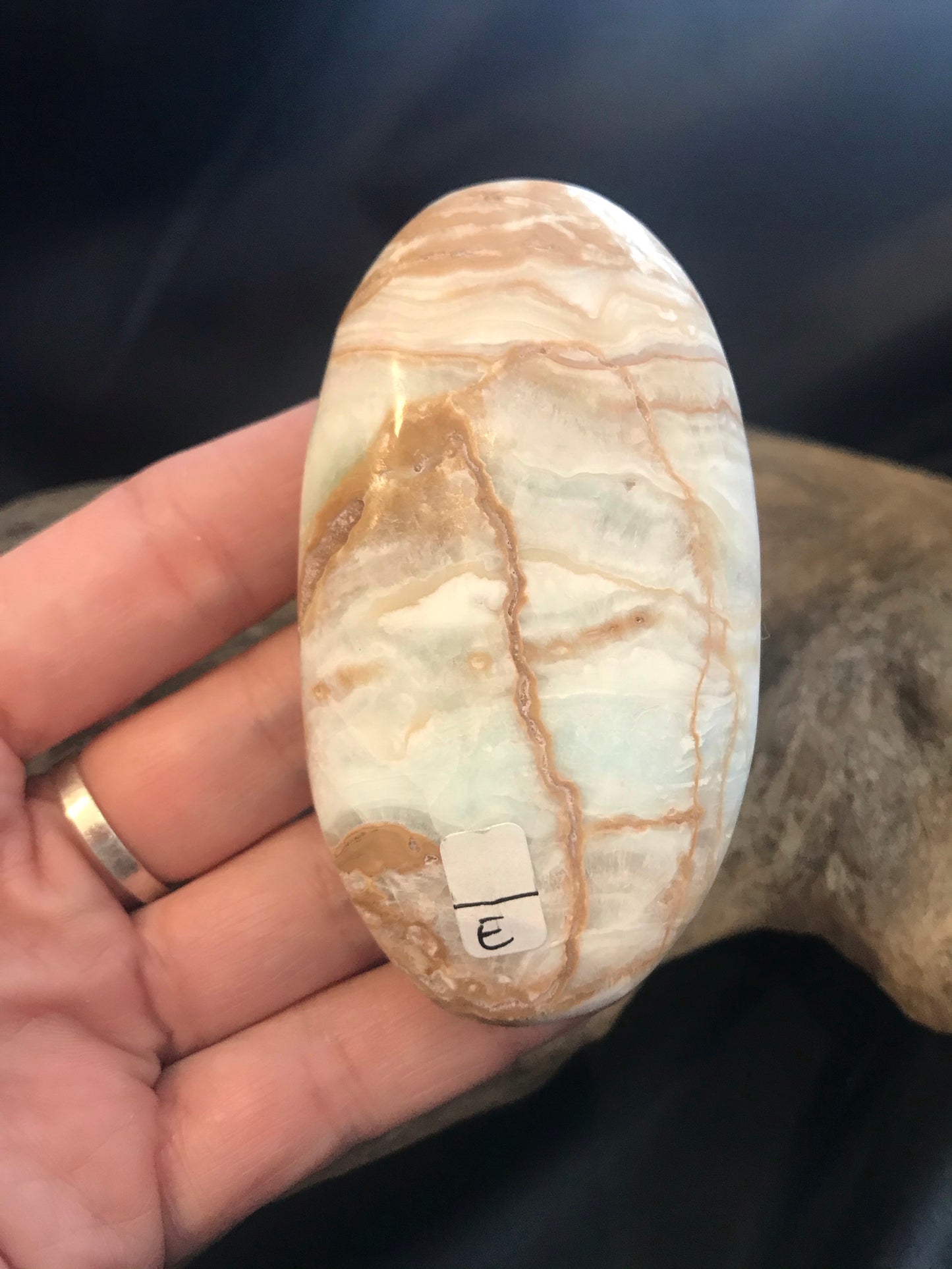 Caribbean Calcite Palm stone