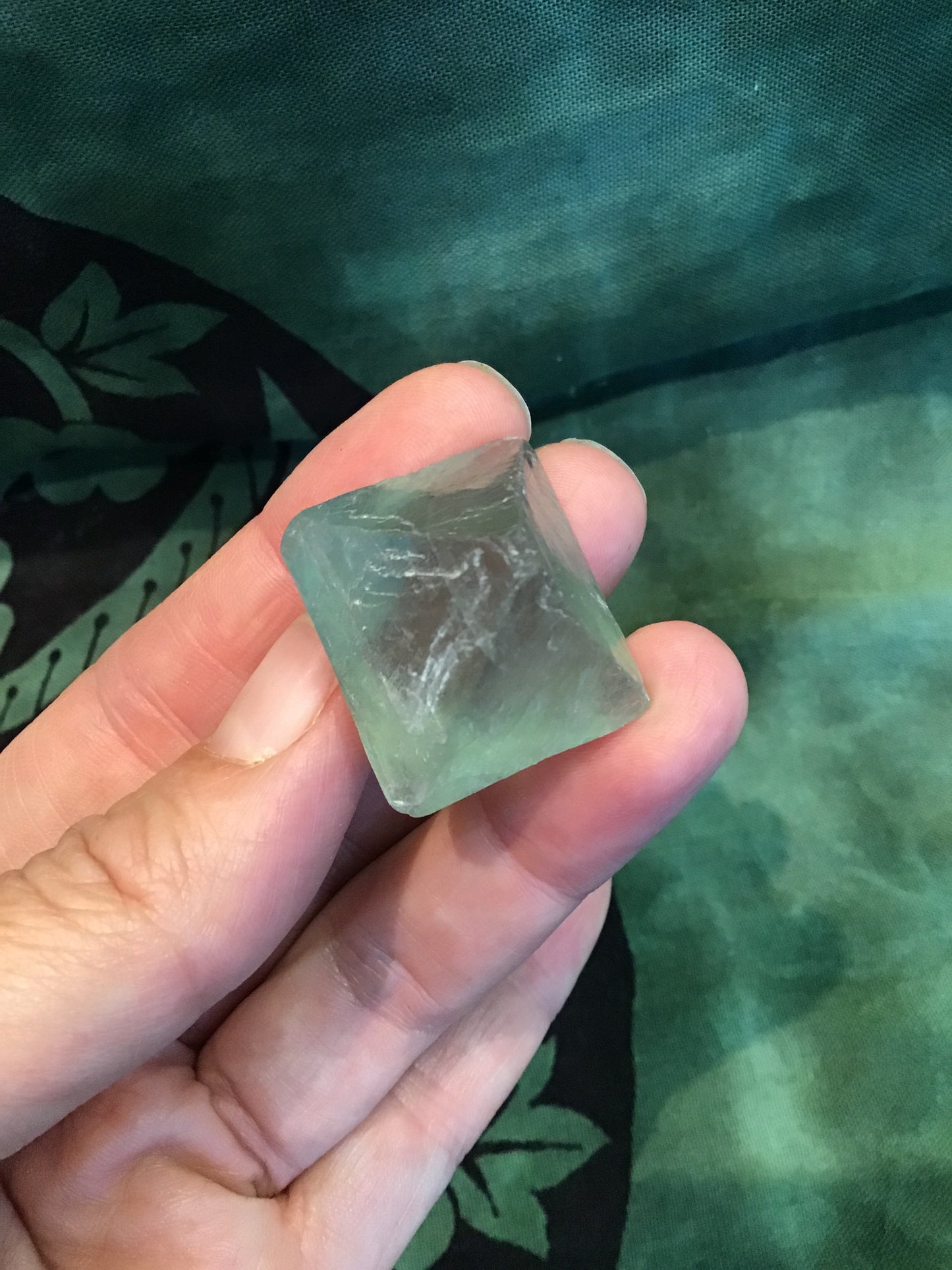 Fluorite octahedron