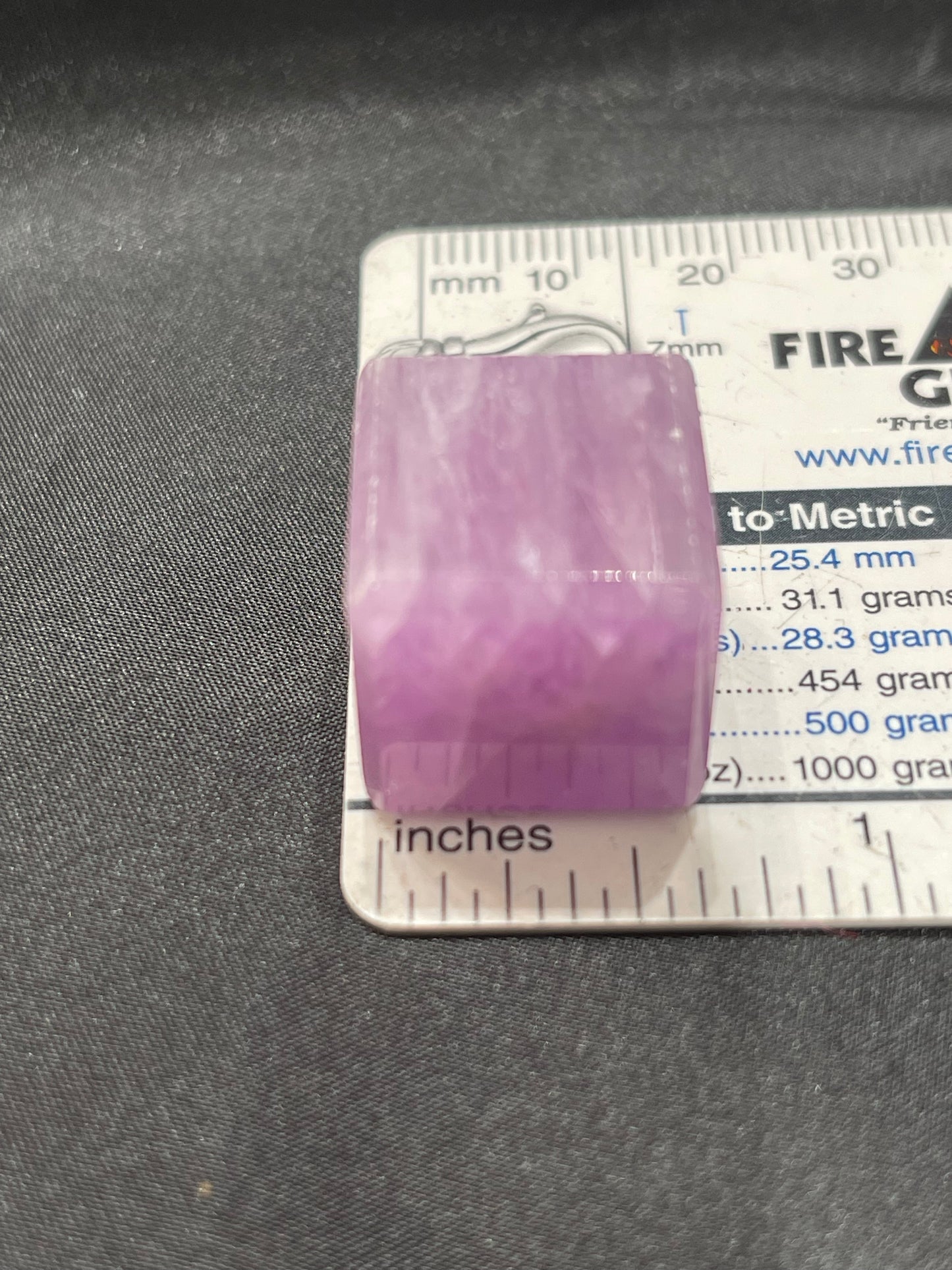 Kunzite cube