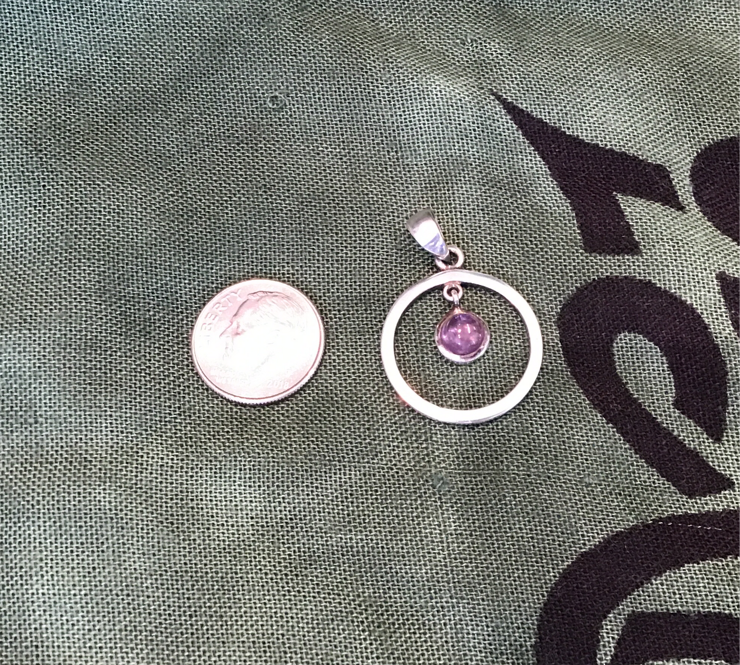 Assorted sterling pendants