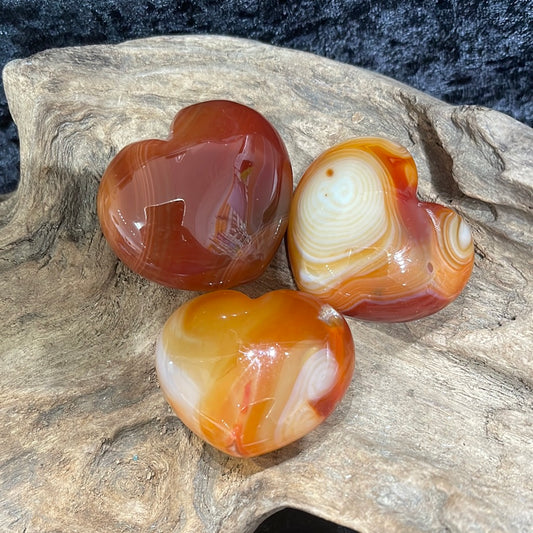 Carnelian hearts