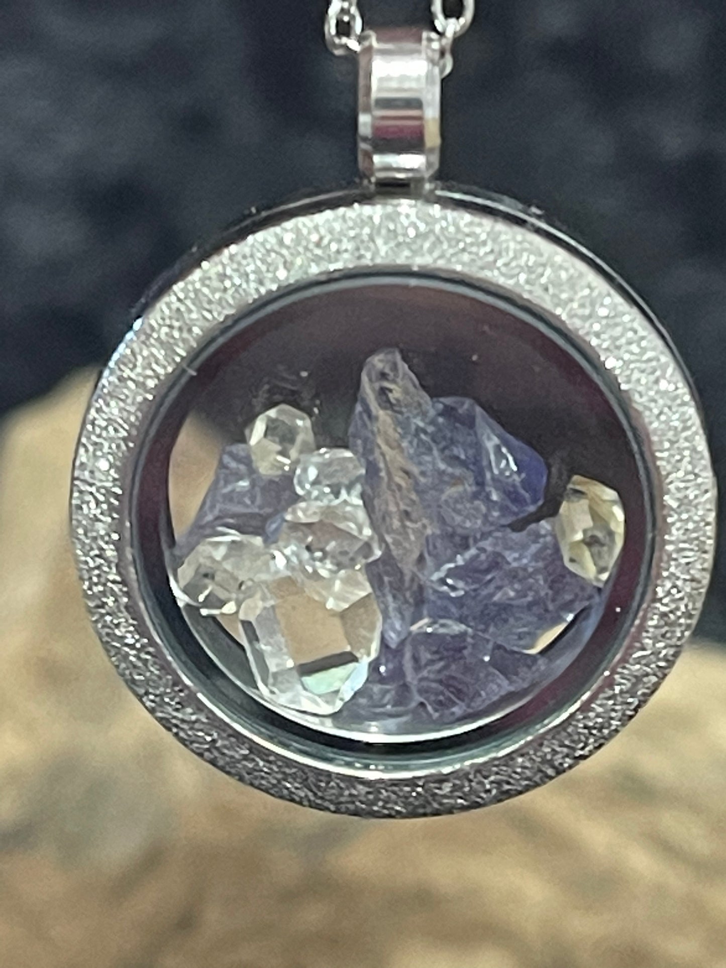 Glass locket
