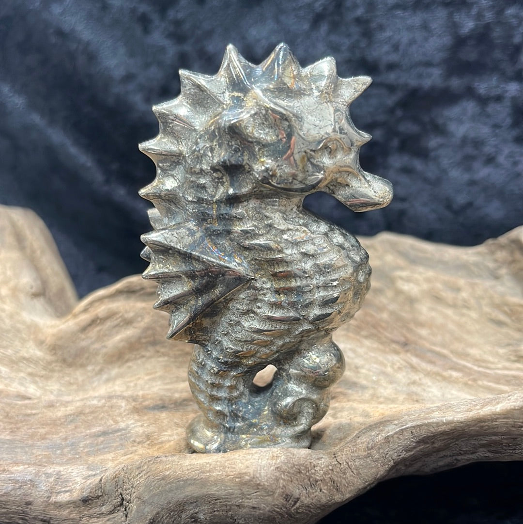 Pyrite Seahorse