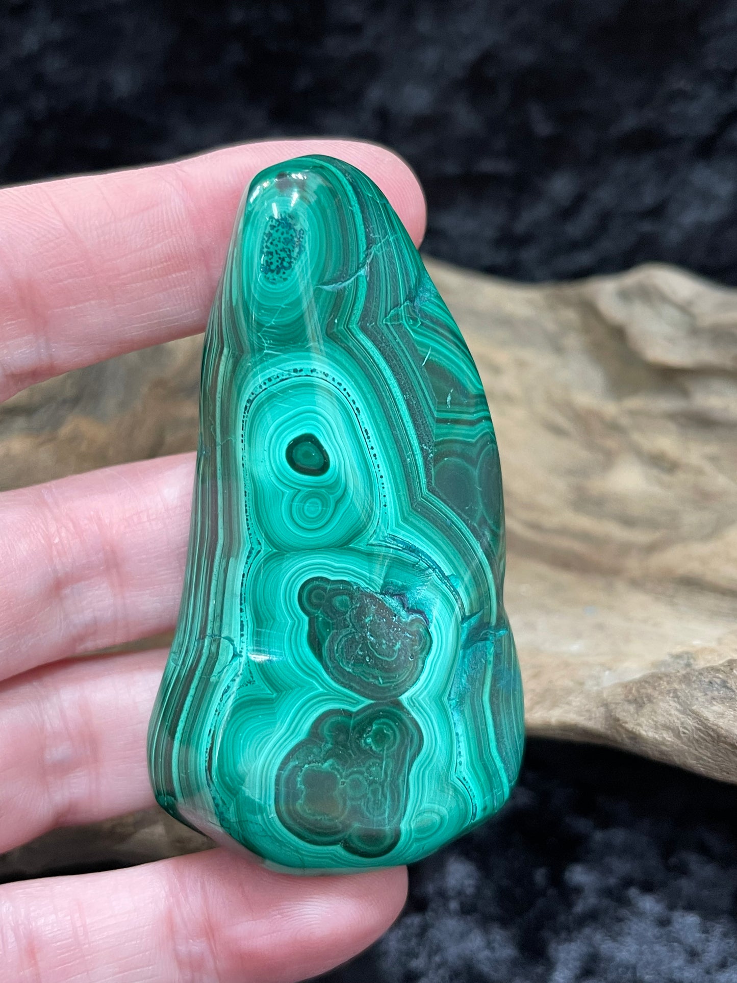 Malachite - polished chunks