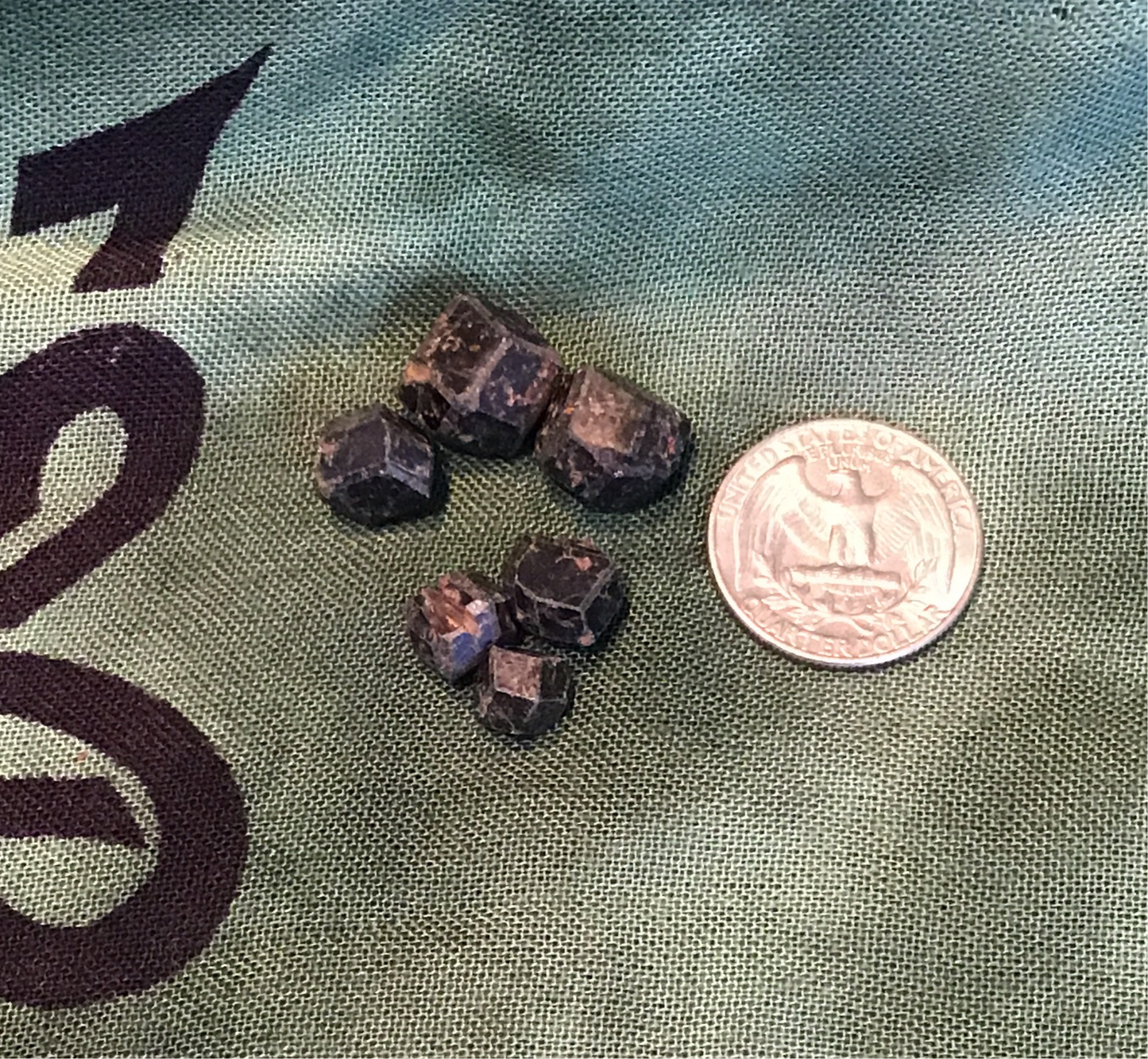 Black garnet