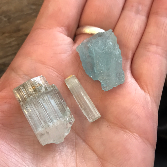 Raw Aquamarine