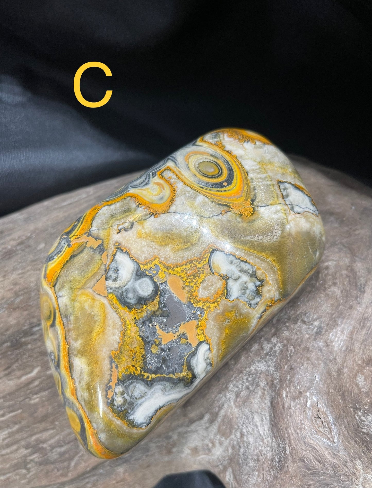 Bumblebee Jasper polished shapes