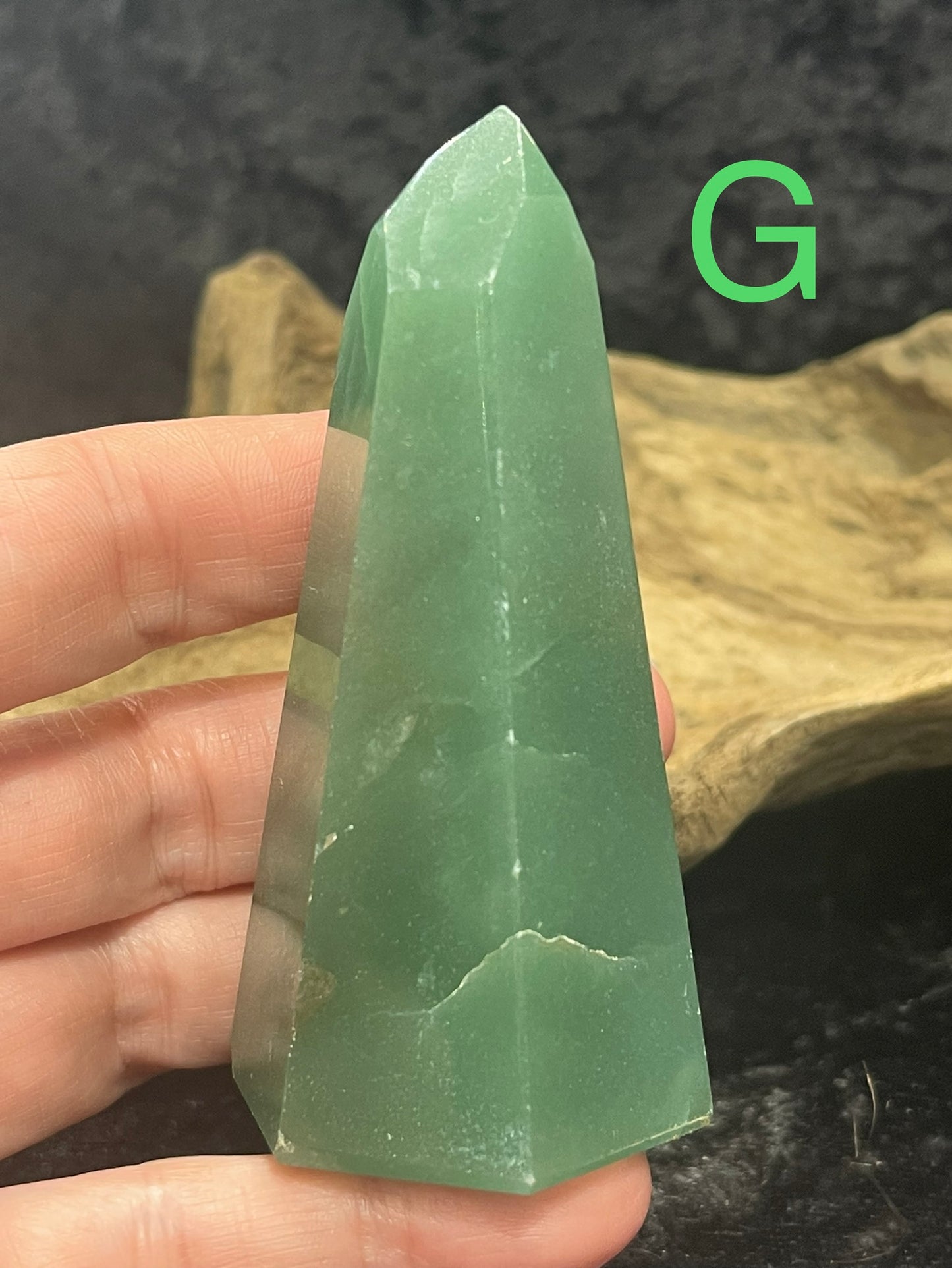 Aventurine points towers