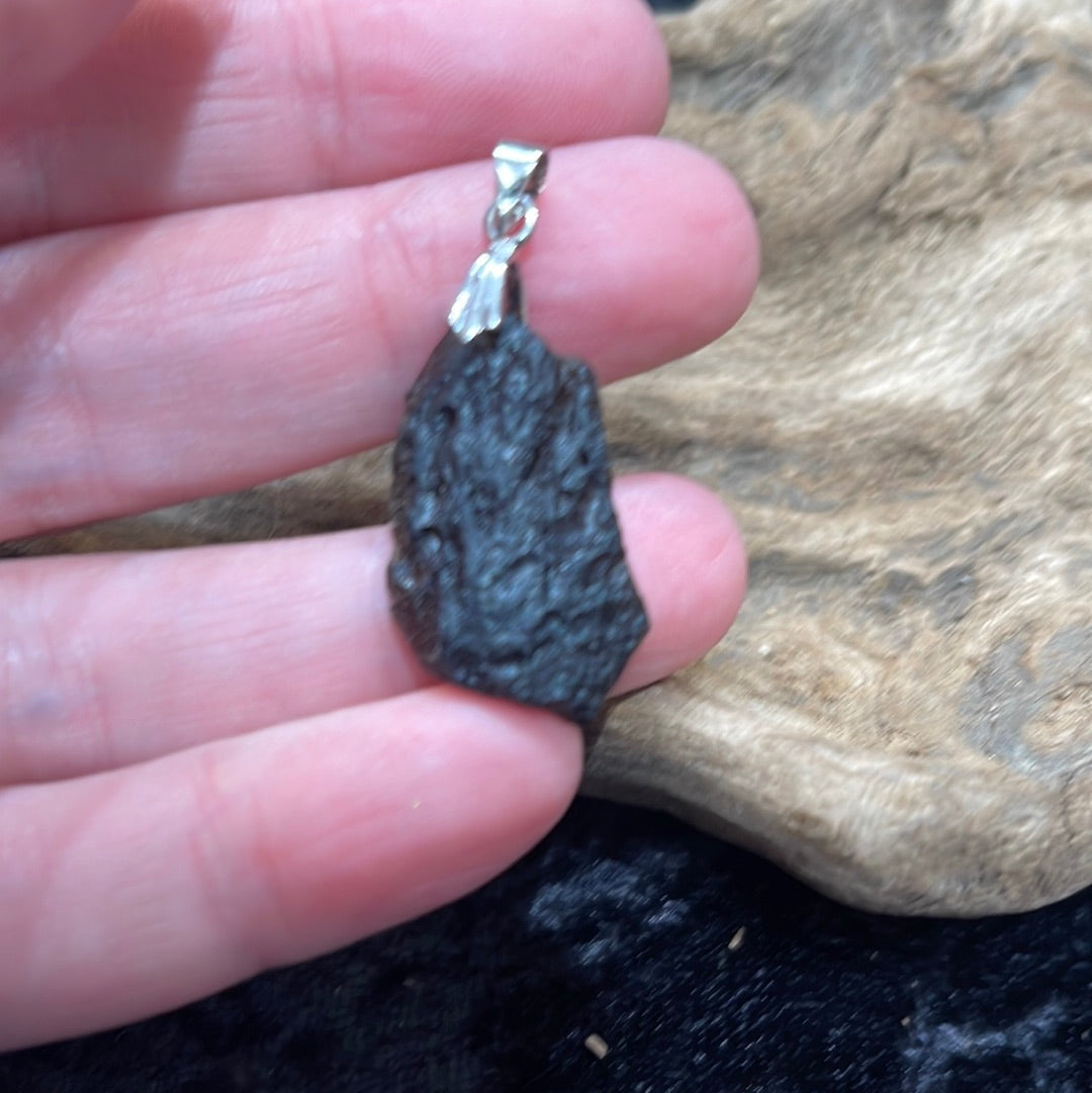 Assorted shaped crystal pendants
