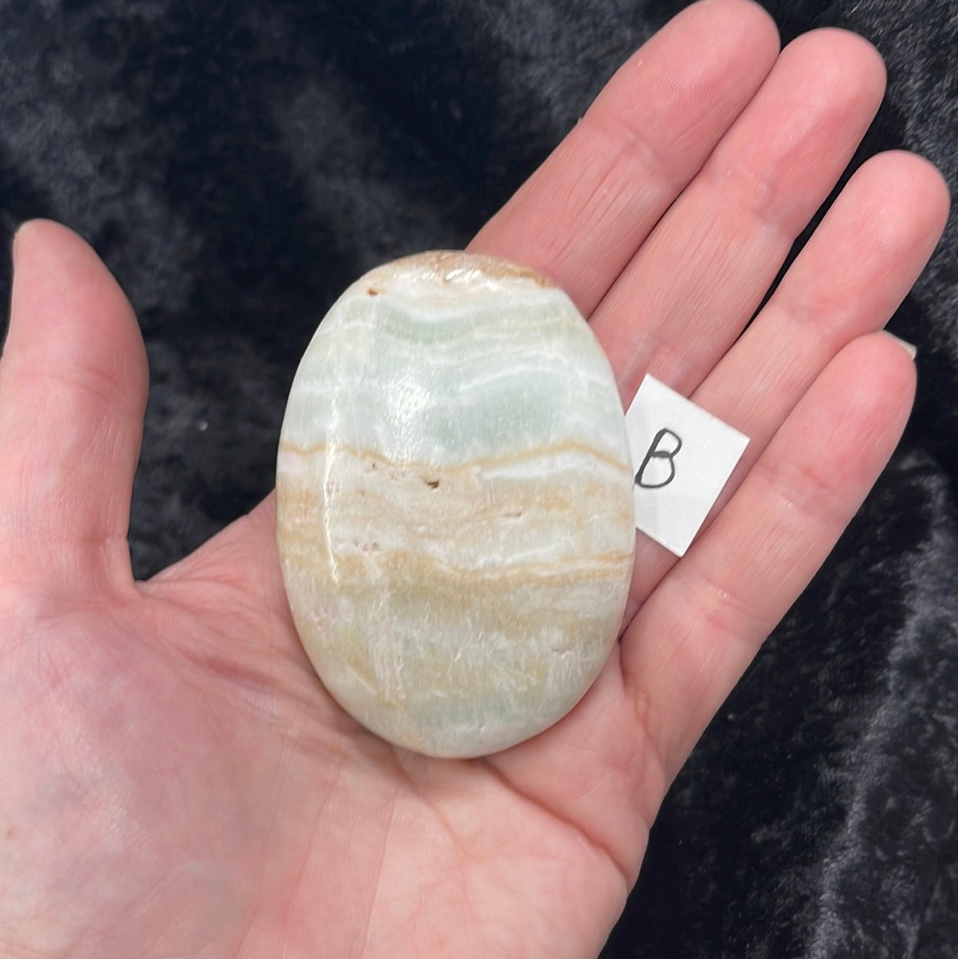 Caribbean Calcite Palm stone