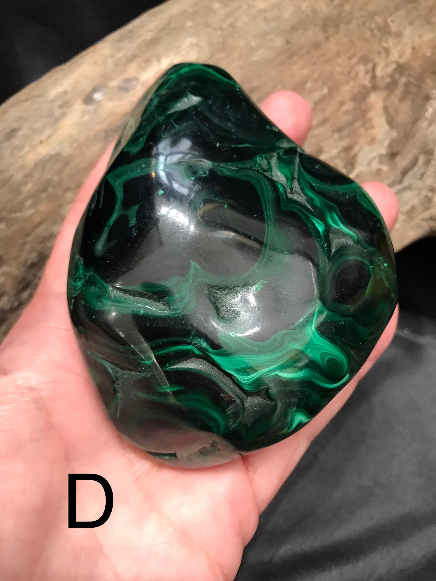 Malachite - polished chunks