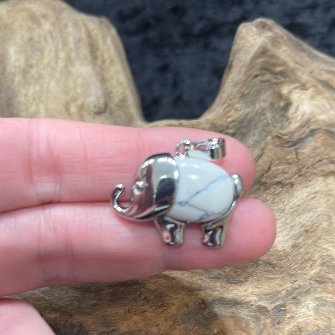 Bezel set crystal pendants