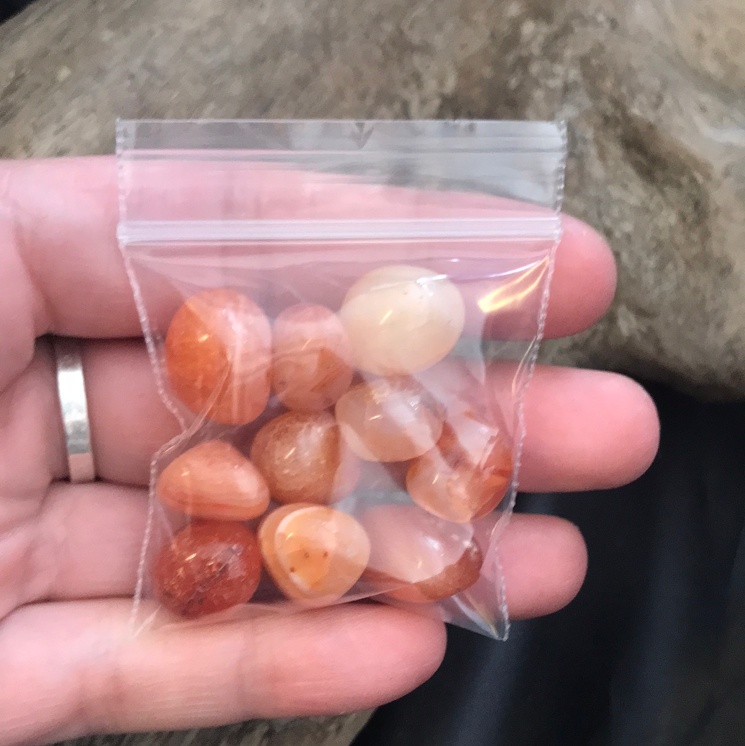 Tumbled bulk packs