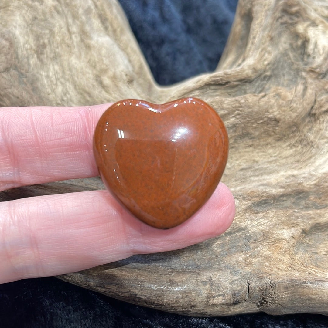 Assorted gemstone hearts