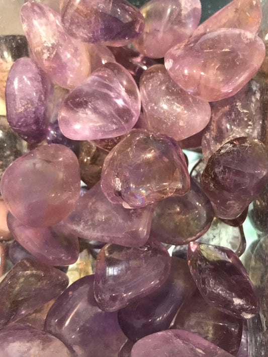 Tumbled Ametrine