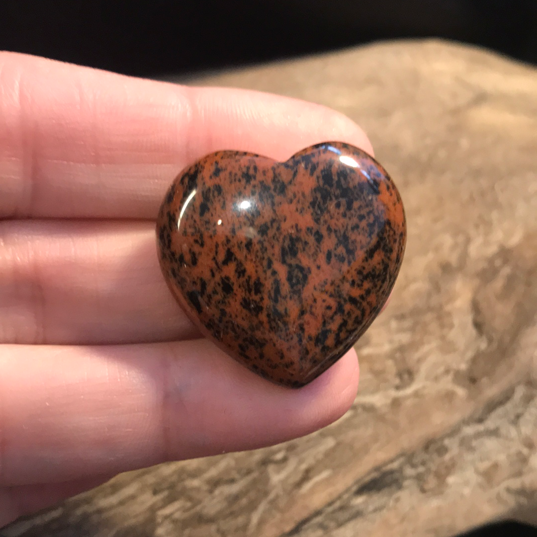 Assorted gemstone hearts