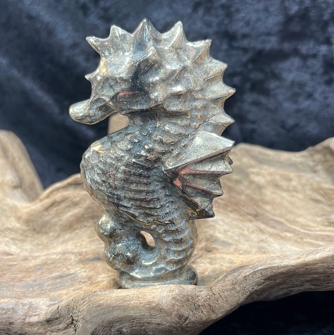 Pyrite Seahorse