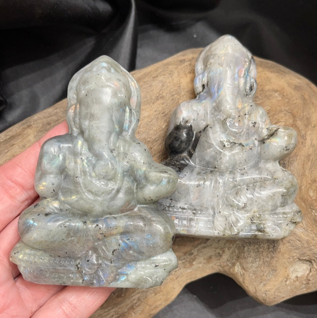 Labradorite Ganesh