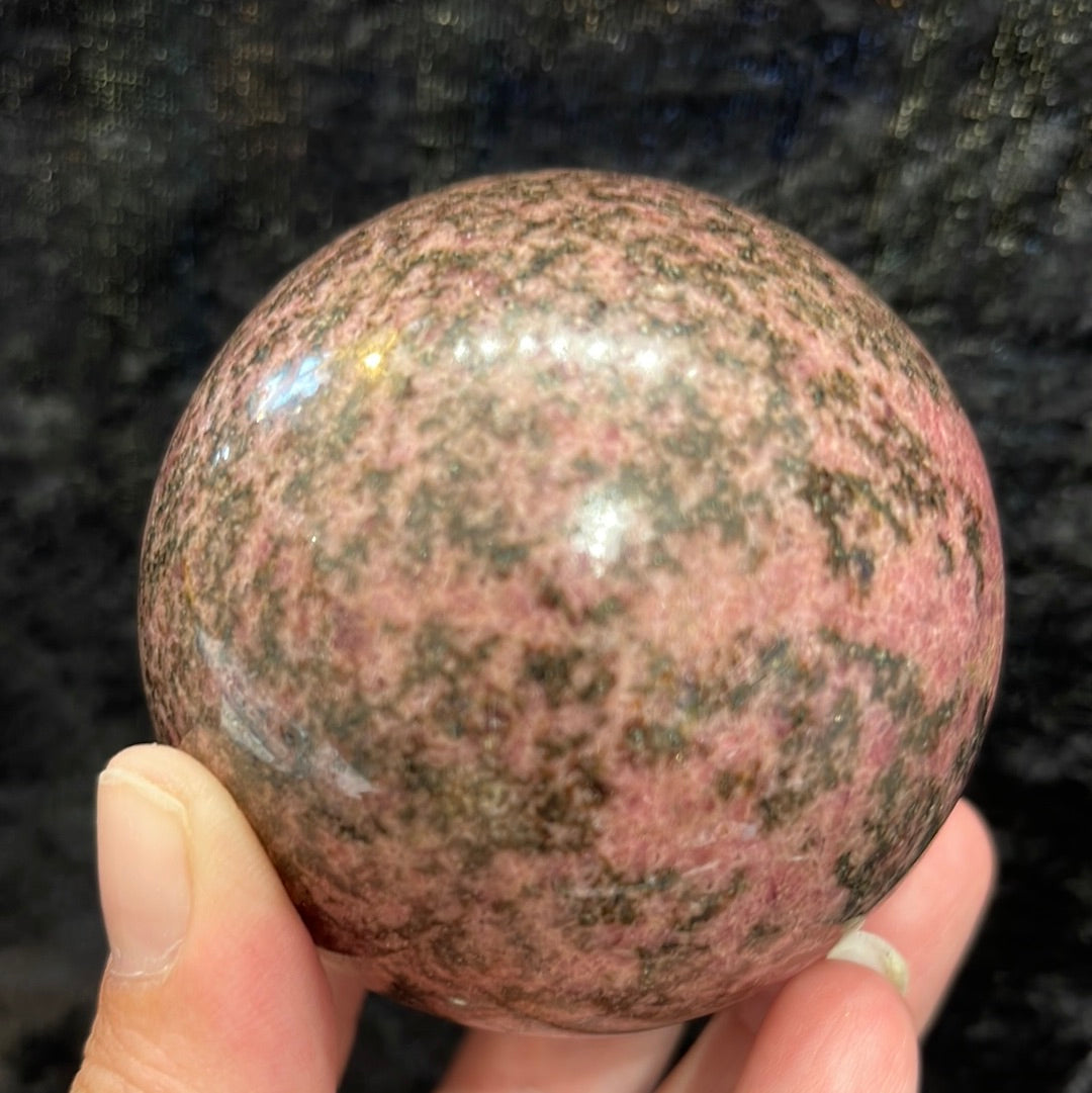 Rhodonite Sphere