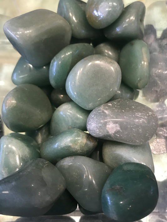 Tumbled Green Aventurine