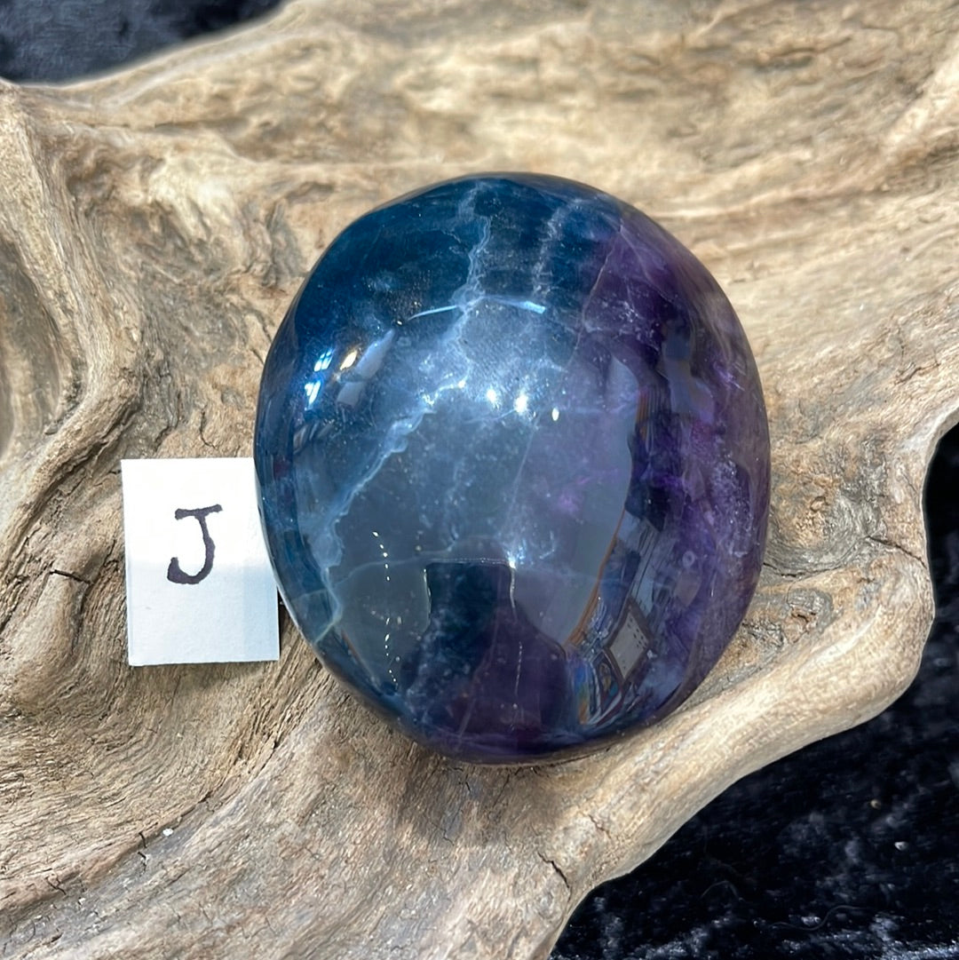 Fluorite Palm Stone