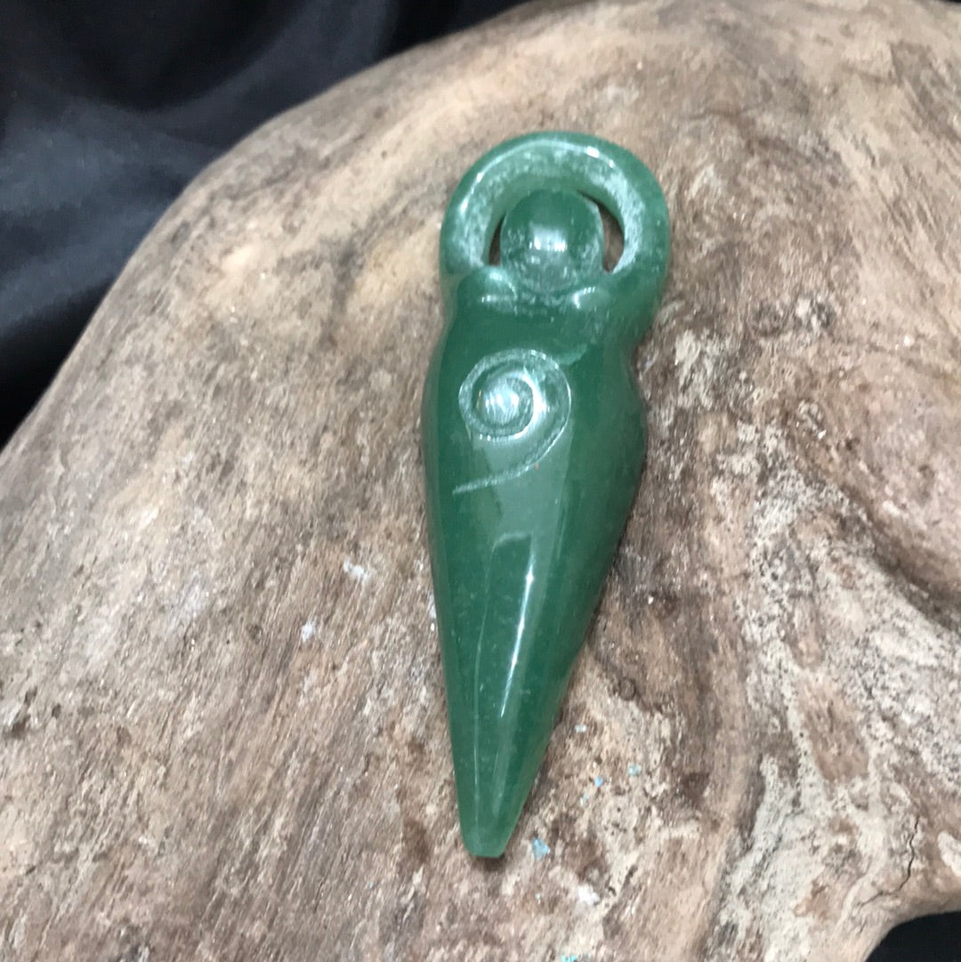 Gemstone Spiral Goddess