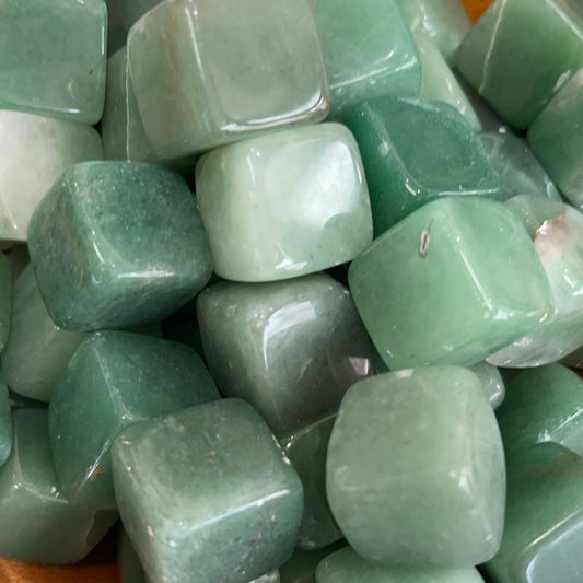 Aventurine cube