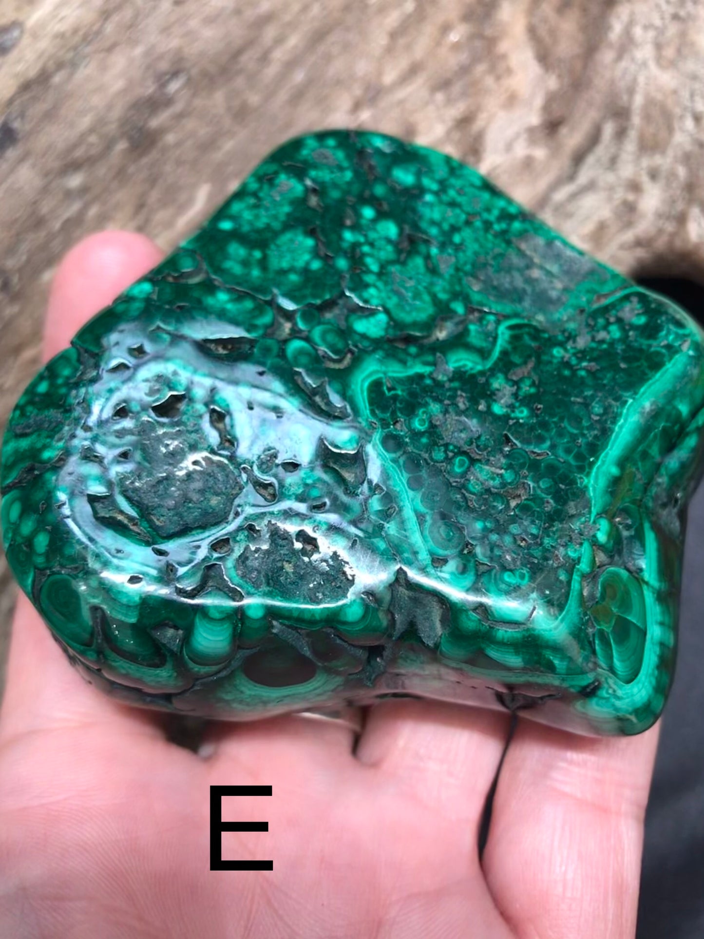Malachite - polished chunks