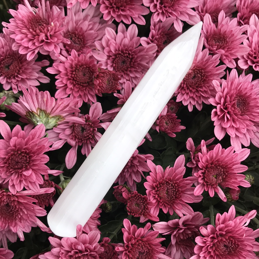 Selenite wand