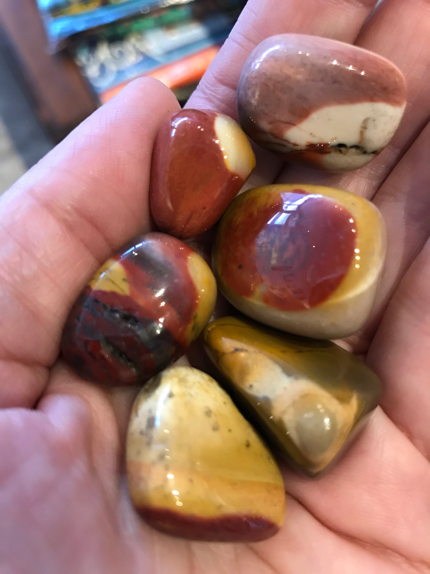 Tumbled Mookaite