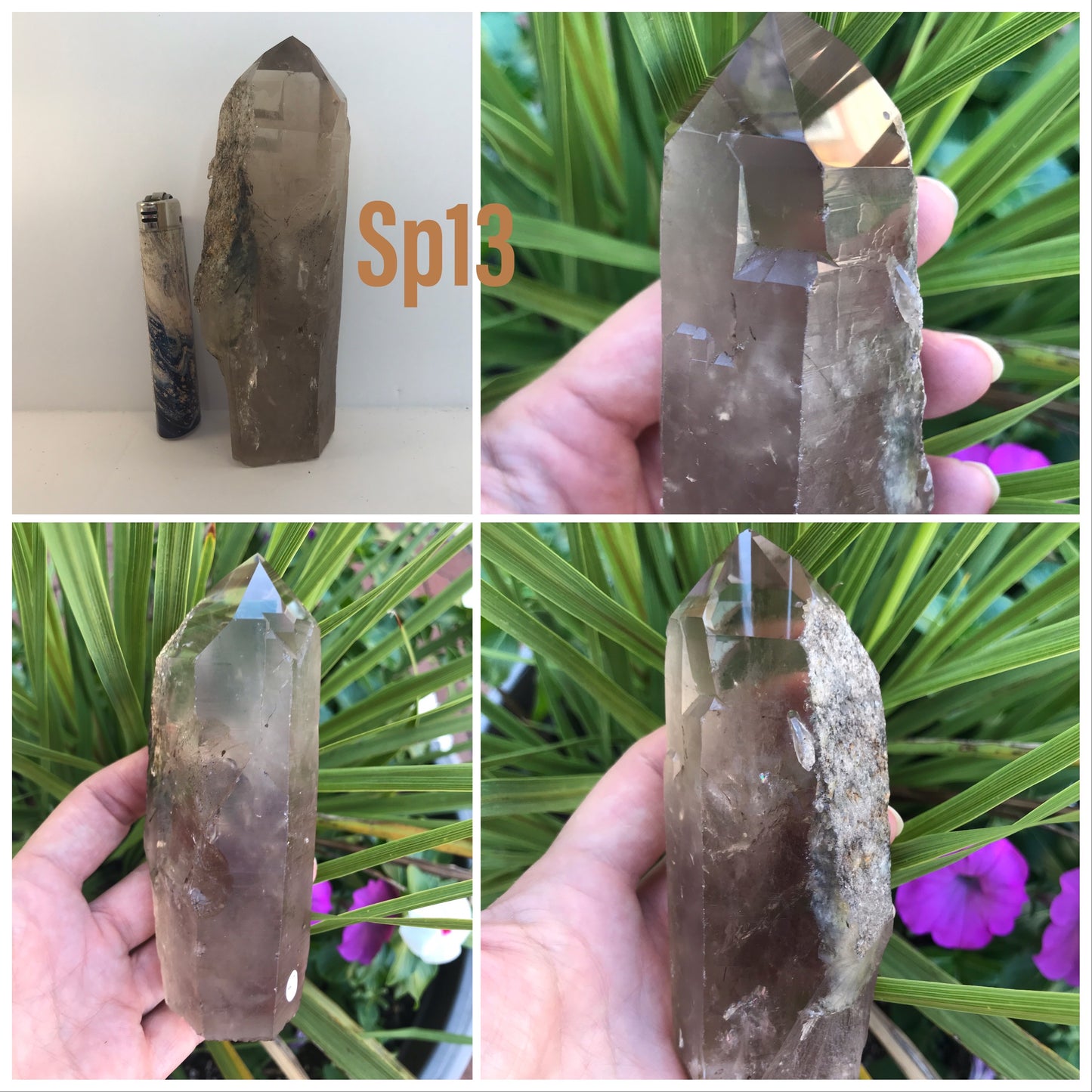 Smoky Quartz points
