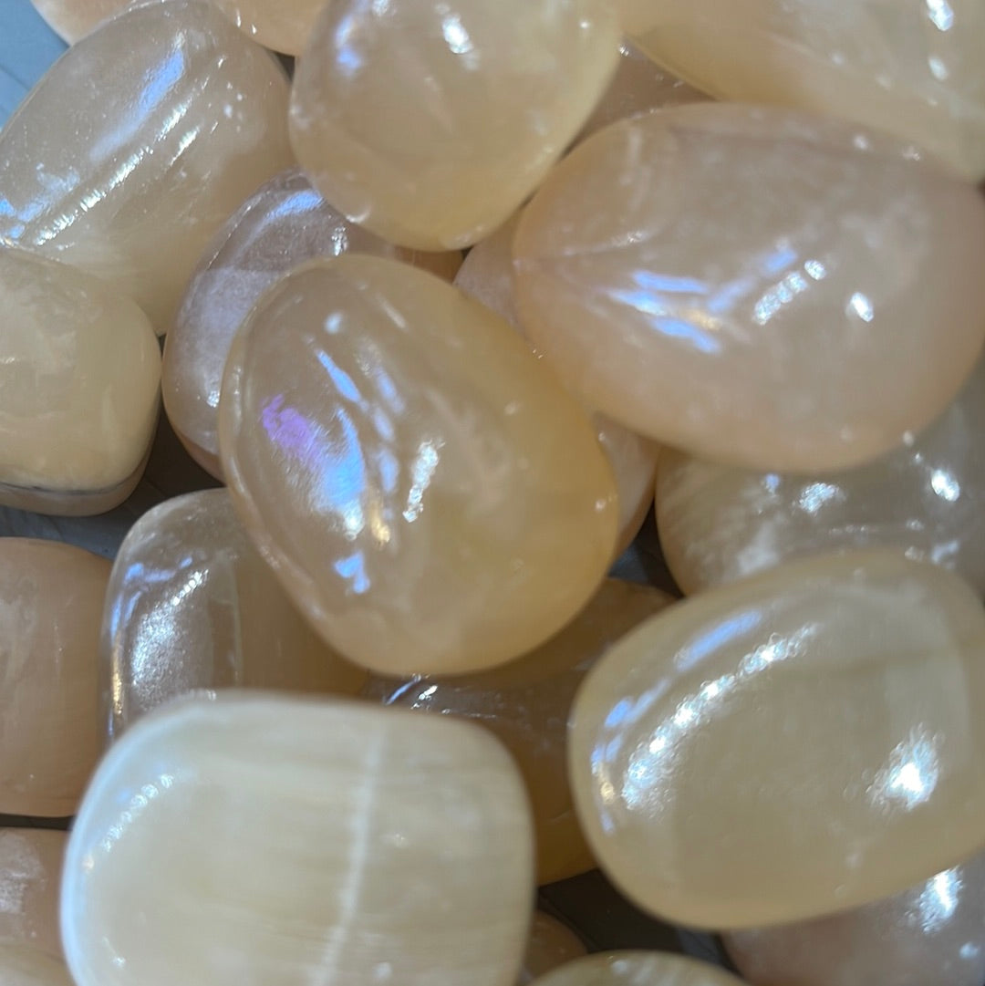 Tumbled Honey Calcite - Turkey
