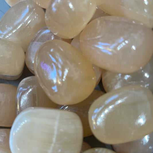 Tumbled Honey Calcite - Turkey