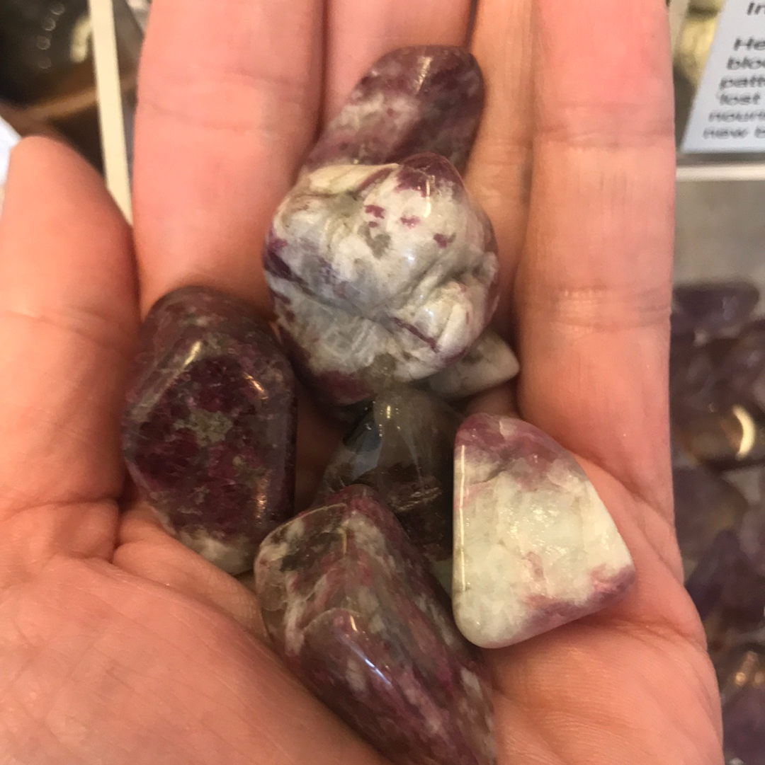 Tumbled Pink Tourmaline
